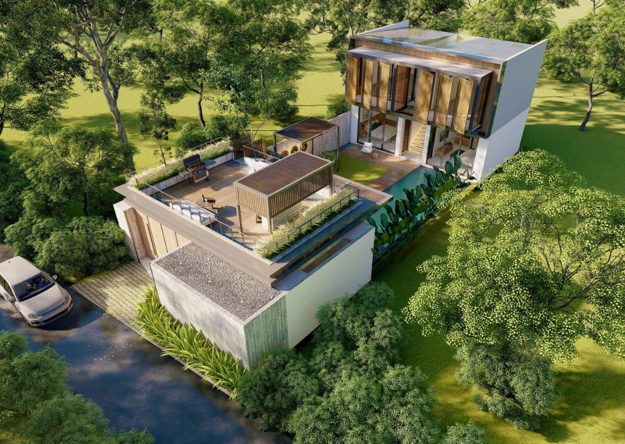 New 4 Bedroom 5 Min Walk To Berawa Beach Enclosed Livng 坎古 外观 照片