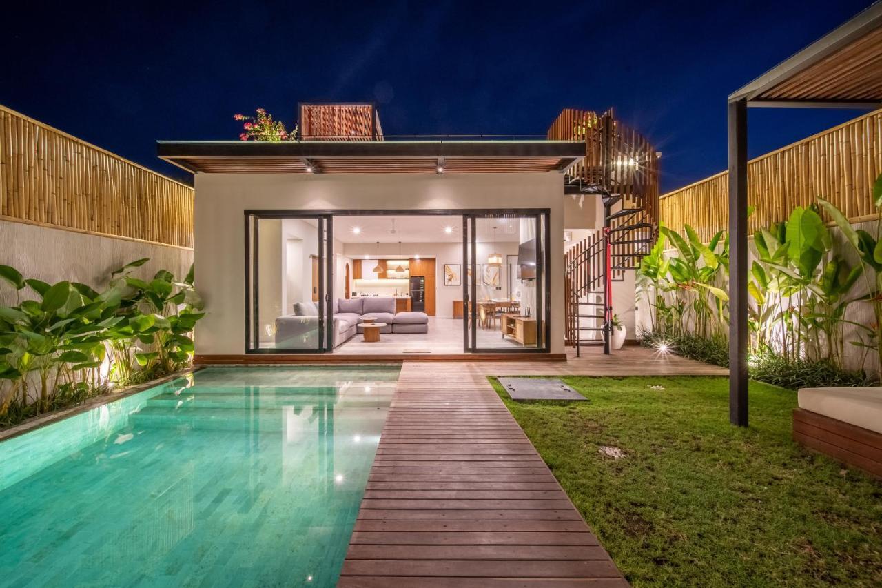 New 4 Bedroom 5 Min Walk To Berawa Beach Enclosed Livng 坎古 外观 照片