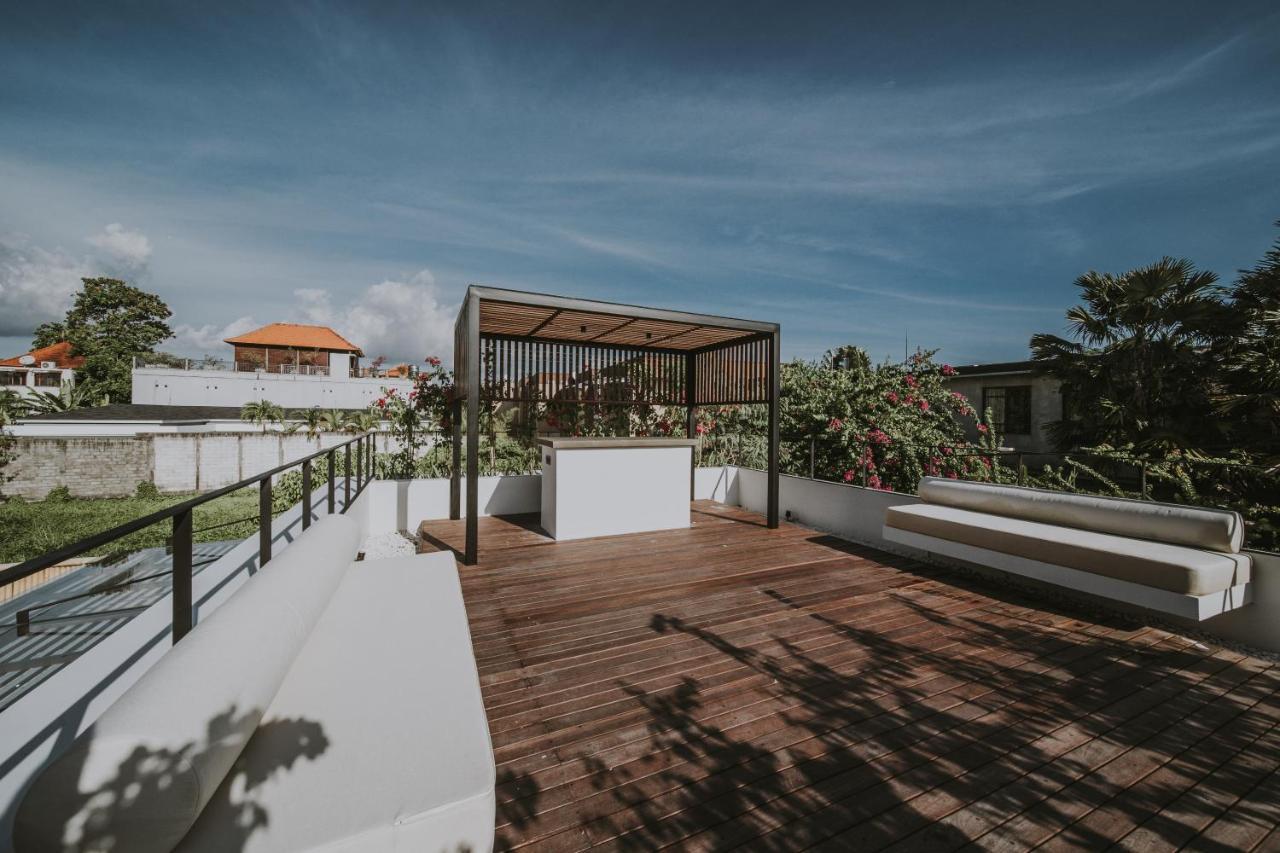 New 4 Bedroom 5 Min Walk To Berawa Beach Enclosed Livng 坎古 外观 照片