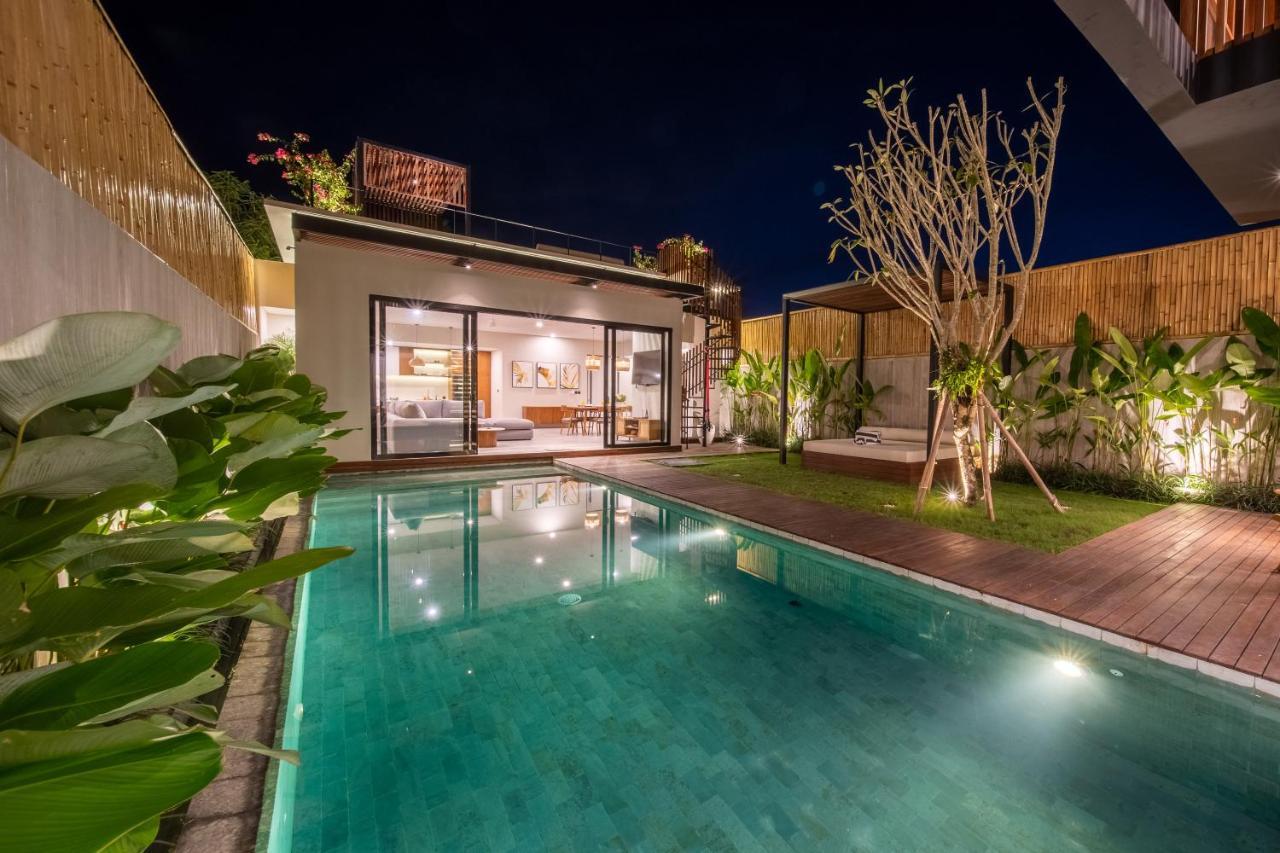 New 4 Bedroom 5 Min Walk To Berawa Beach Enclosed Livng 坎古 外观 照片