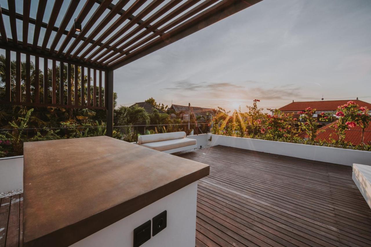 New 4 Bedroom 5 Min Walk To Berawa Beach Enclosed Livng 坎古 外观 照片
