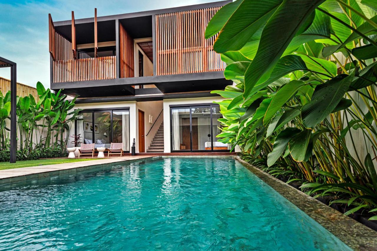 New 4 Bedroom 5 Min Walk To Berawa Beach Enclosed Livng 坎古 外观 照片