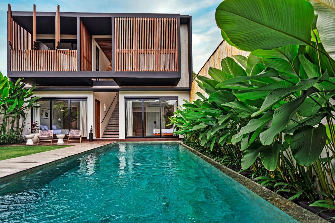 New 4 Bedroom 5 Min Walk To Berawa Beach Enclosed Livng 坎古 外观 照片