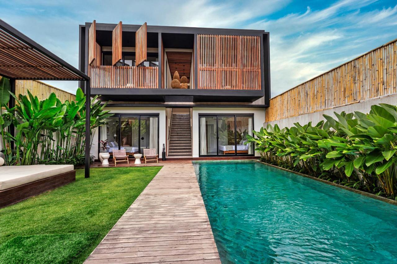 New 4 Bedroom 5 Min Walk To Berawa Beach Enclosed Livng 坎古 外观 照片